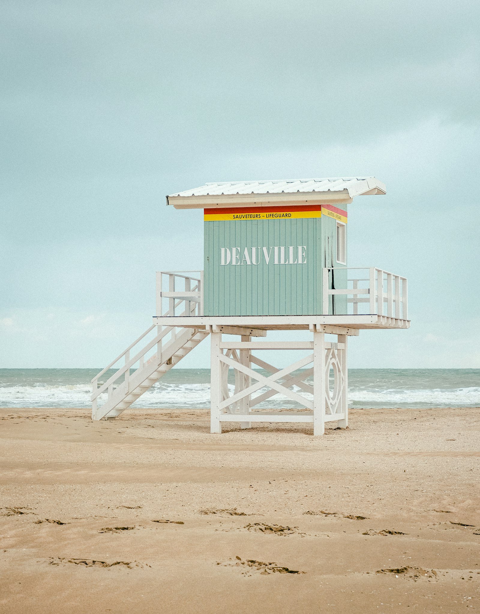 Les cabines de la plage