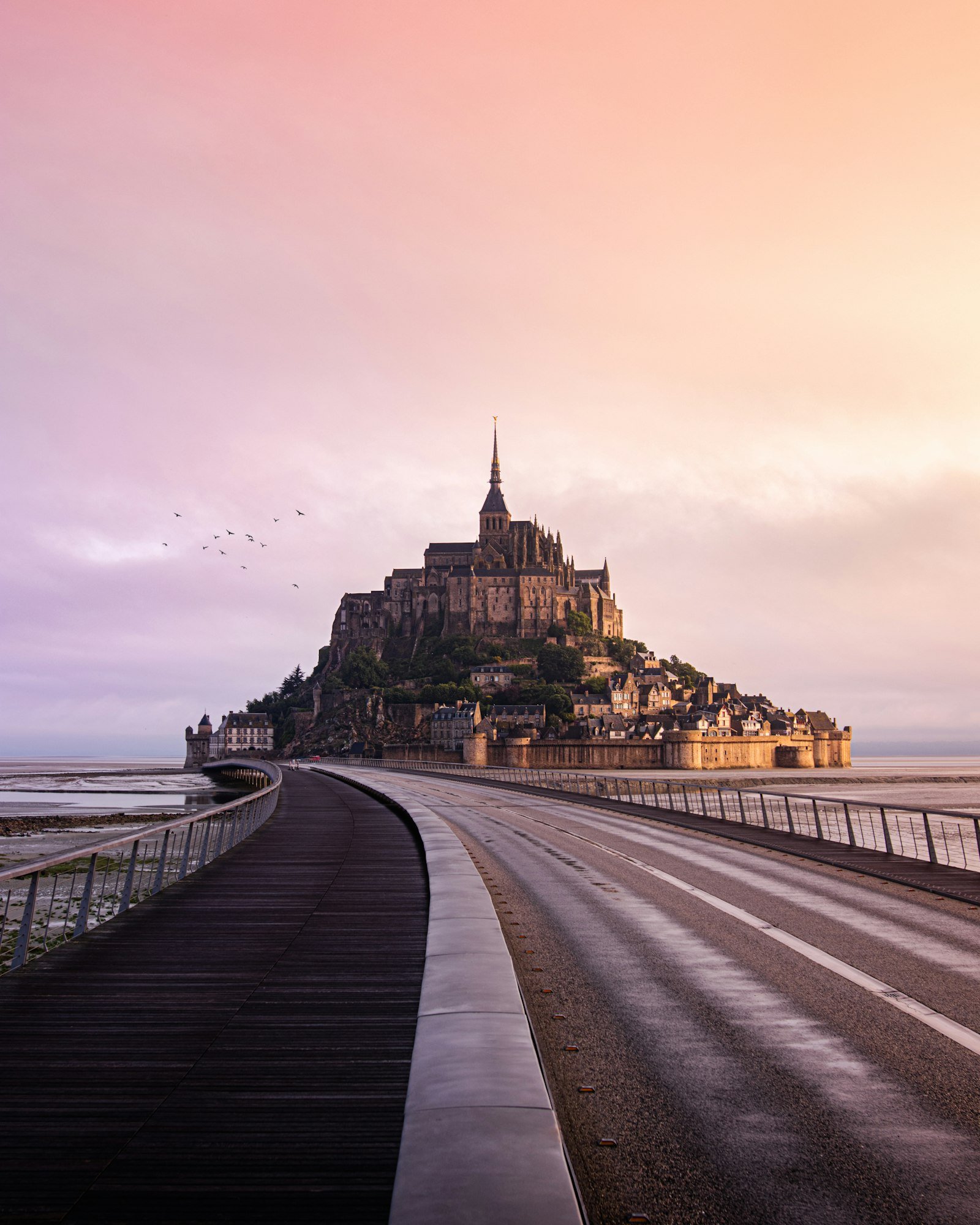 La passerelle d'accès